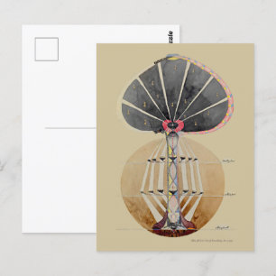 Hilma af Klint - Kunskapens Träd, Nr. 3 Vykort