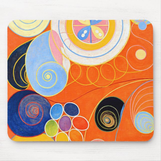 Hilma af Klint numrerar 3 Musmatta (Framsidan)