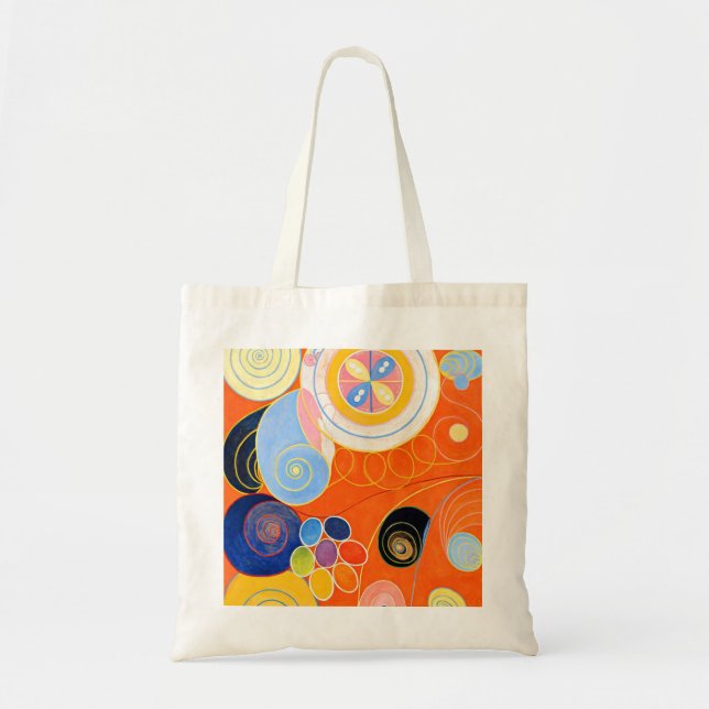 Hilma af Klint numrerar 3 Tygkasse (Framsidan)