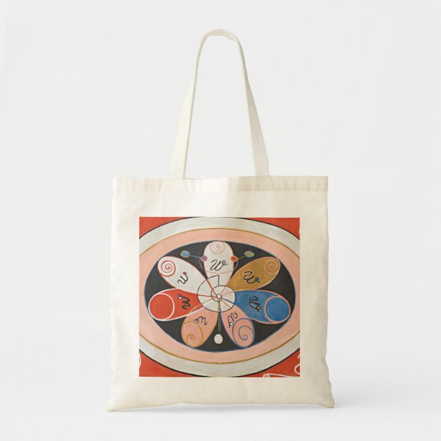 Hilma af Klint odaterad Untitled Tygkasse (Framsidan)