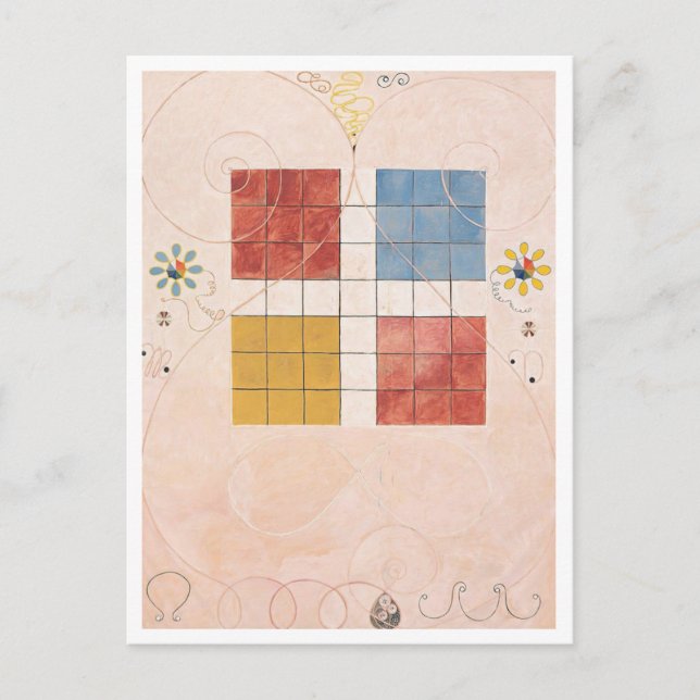 Hilma af Klint Postcard Vykort (Framsida)