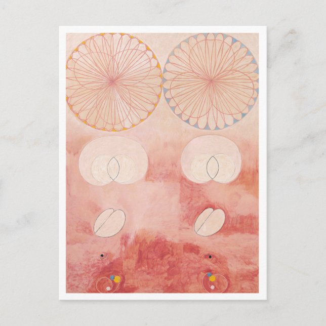Hilma af Klint Postcard Vykort (Framsida)