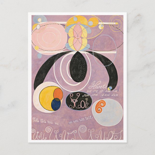 Hilma af Klint Postcard Vykort (Framsida)