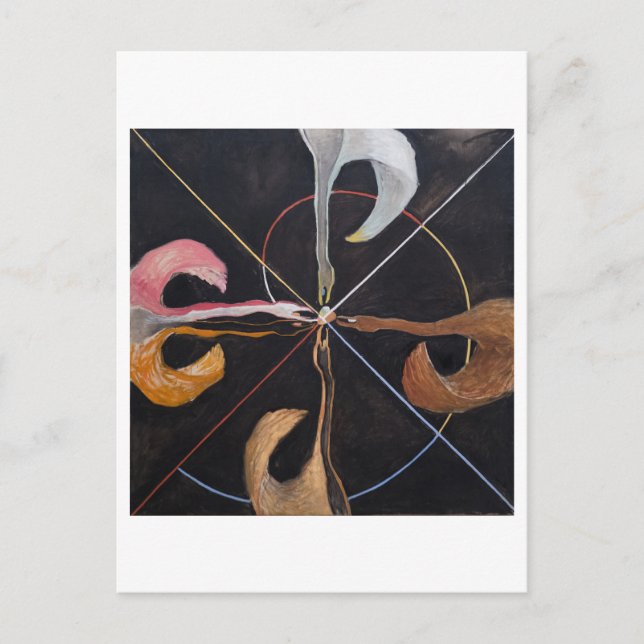 Hilma af Klint Postcard Vykort (Framsida)
