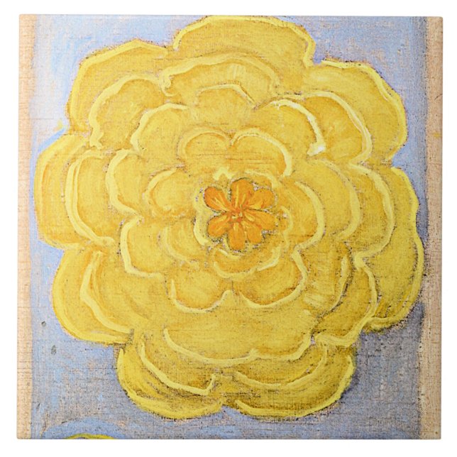 Hilma af Klint - Primordial Chaos, nr 24 Kakelplatta (Framsidan)