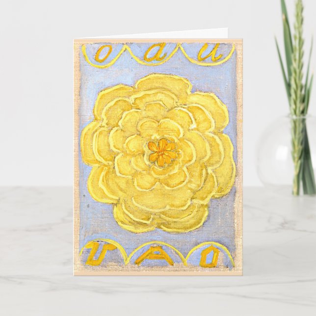 Hilma af Klint - Primordial Chaos, nr 24 Kort (Framsida)