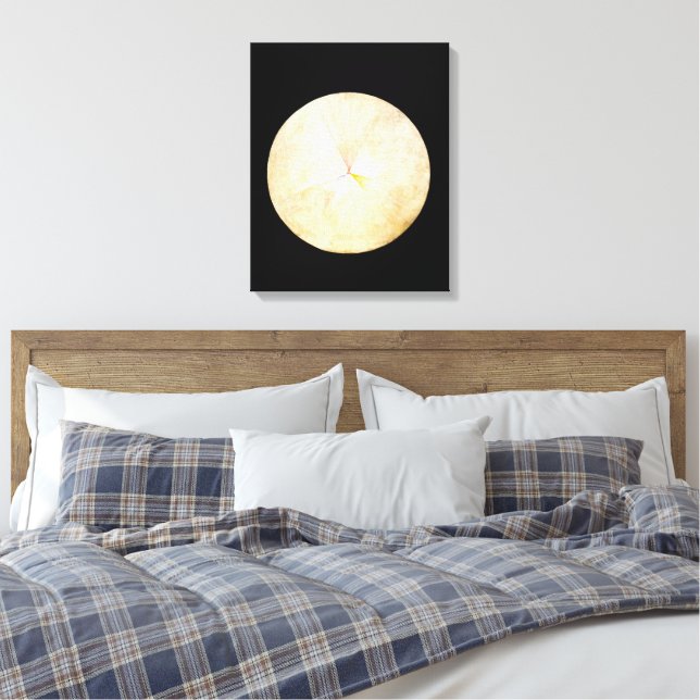 Hilma af Klint - Serie SUW, Nr 14 Svan  Canvastryck (Insitu (sovrum))
