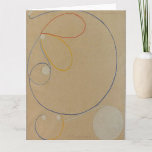 Hilma Af Klint, Seven Point Star No7, Abstrakt Art Kort