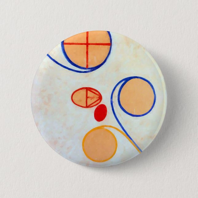 Hilma af Klint Seven PotavStar II Knapp (Framsida)