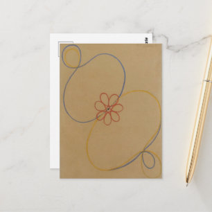 Hilma Af Klint, Sjupunktsstjärna nr 5, Abstrakt ko Vykort