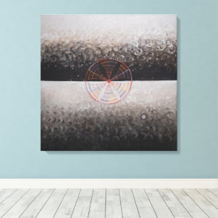 Hilma Af Klint, Svan nr 10, Abstrakt Art Canvastryck