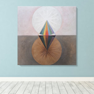 Hilma Af Klint, Svan nr 12, Abstrakt Art Canvastryck
