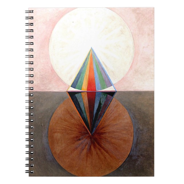 Hilma Af Klint Svan nr 12 Anteckningsbok (Framsidan)