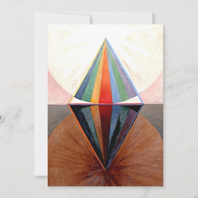 Hilma Af Klint Svan nr 12 Inbjudningar (Framsida)