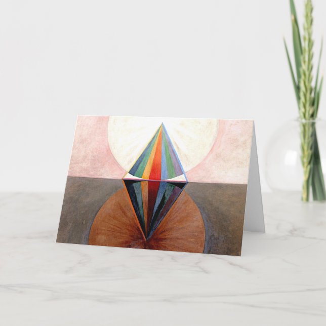 Hilma Af Klint Svan nr 12 Kort (Framsida)