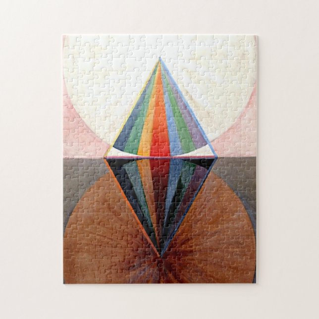 Hilma Af Klint Svan nr 12 Pussel (Vertikal)