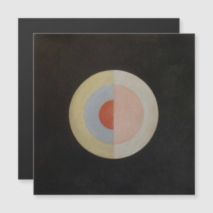Hilma Af Klint, Svan nr 16, Abstrakt Art Magnetisk Inbjudningskort