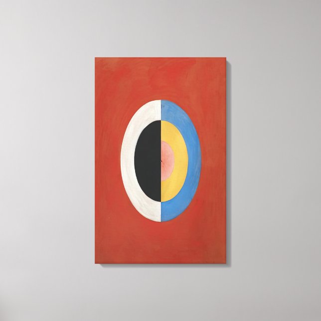 Hilma af Klint - SVAN NR 17 1915 0 Canvastryck (Framsida)