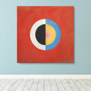 Hilma Af Klint, Svan nr 17, Abstrakt Art Canvastryck