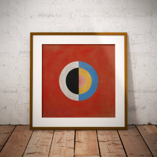 Hilma Af Klint, Svan nr 17, Abstrakt Art Fototryck