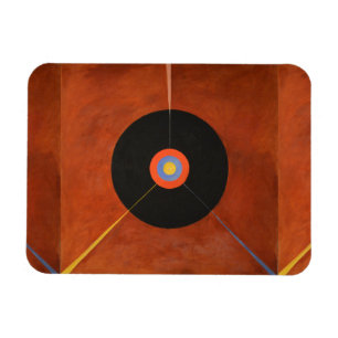 Hilma Af Klint, Svan nr 18, Abstrakt Art Magnet