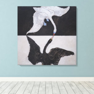 Hilma Af Klint, Svan nr 1, Abstrakt Art Canvastryck