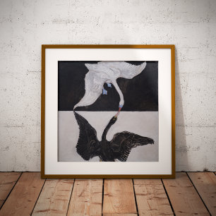 Hilma Af Klint, Svan nr 1, Abstrakt Art Fototryck