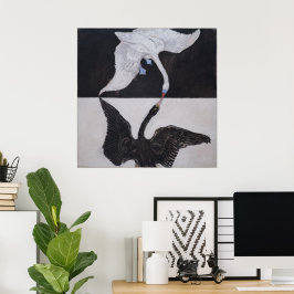 Hilma Af Klint, Svan nr 1, Abstrakt Art Poster