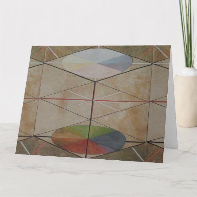 Hilma Af Klint, Svan nr 23, Abstrakt Art Kort (Framsida)