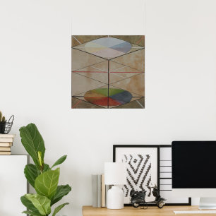 Hilma Af Klint, Svan nr 23, Abstrakt Art Poster
