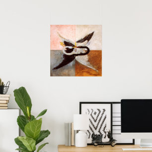 Hilma Af Klint, Svan nr 24, Abstrakt Art Poster