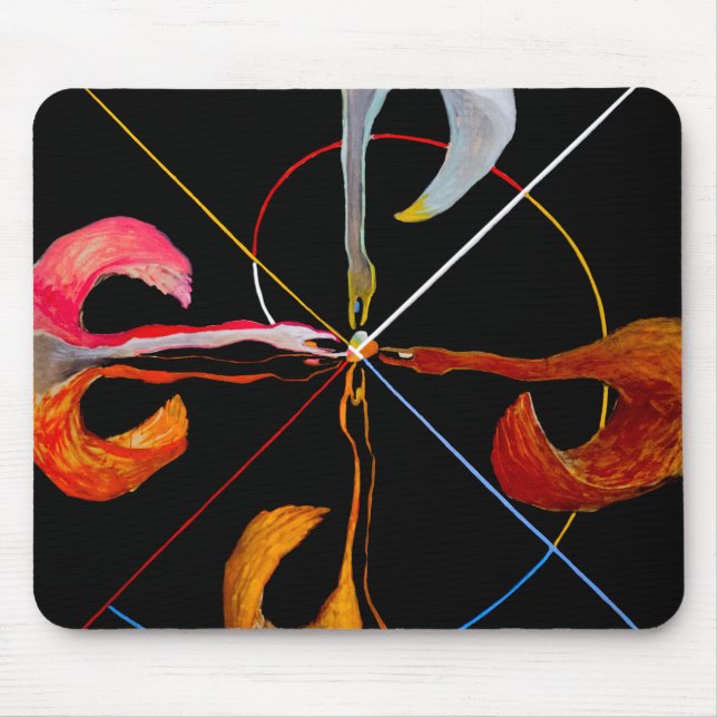 Hilma af Klint - Svan nr 7 Musmatta (Framsidan)