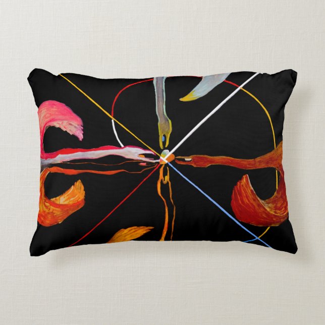 Hilma af Klint - Svan nr 7 Prydnadskudde (Framsidan)