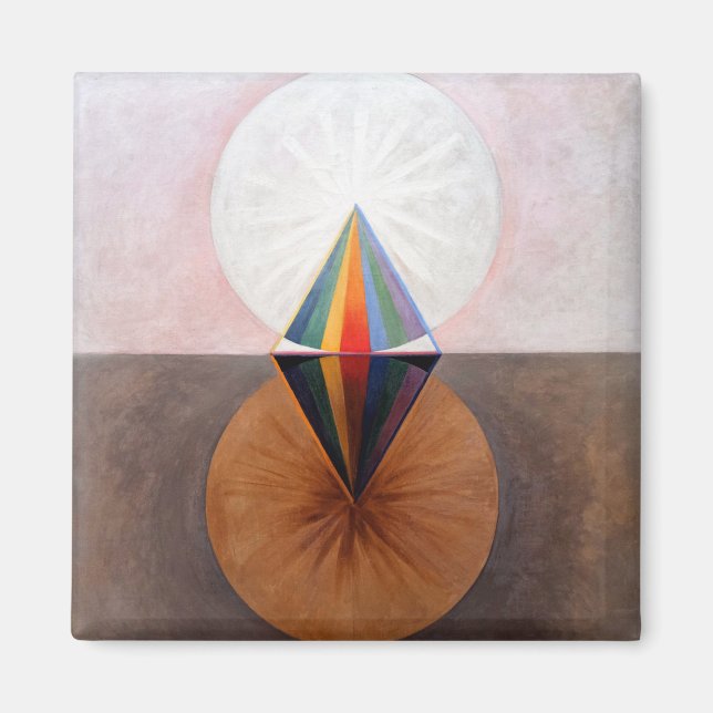 Hilma af Klint Svan XII Magnet (Framsidan)