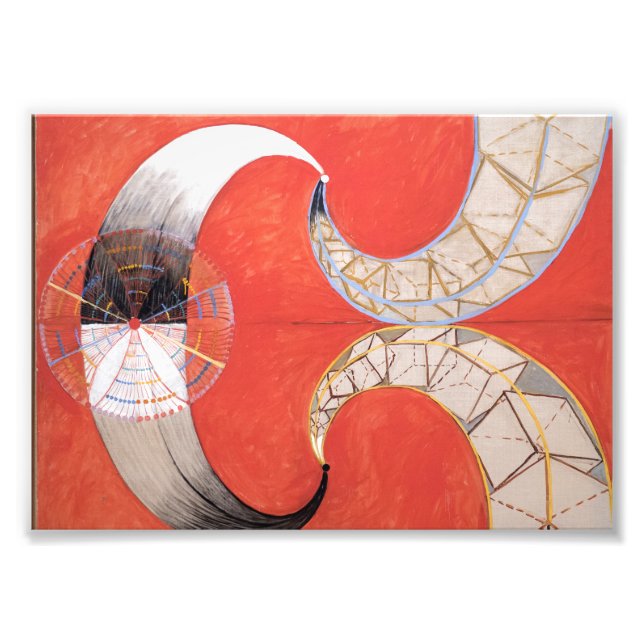 Hilma af Klint  Svanen 1501 Fototryck (Framsidan)