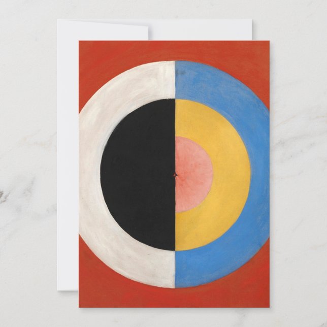 Hilma Af Klint Svanen Inbjudningar (Framsida)