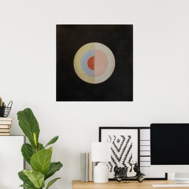 Hilma Af Klint, Svanen nr.16, Abstrakt konst Poster (Hemmakontoret)