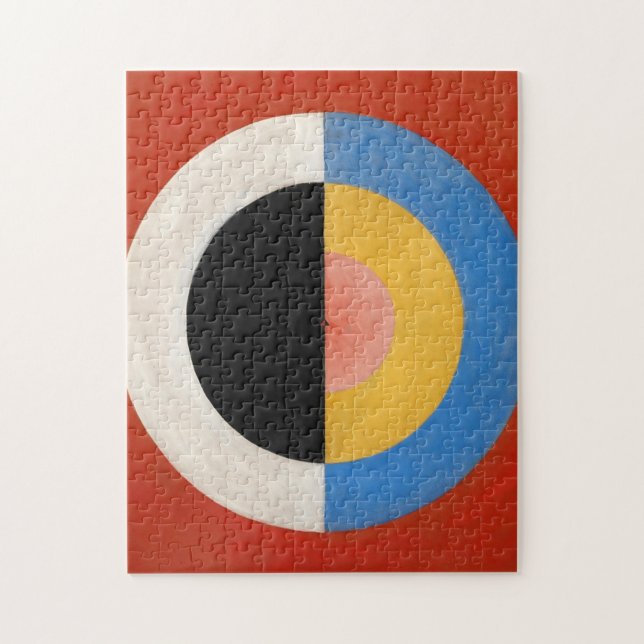 Hilma Af Klint Svanen Pussel (Vertikal)