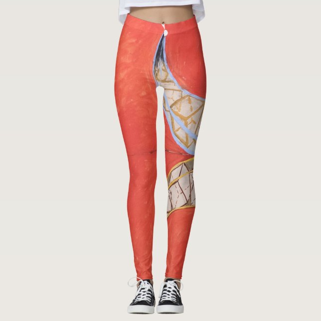Hilma af Klint  Svannen 1501 Leggings (Framsida)