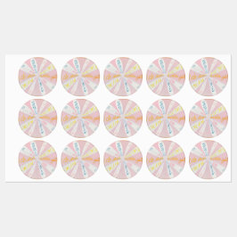 Hilma af Klint - The Eros Series, nr 5 Klistermärke