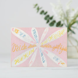 Hilma af Klint - The Eros Series, nr 5 Kort