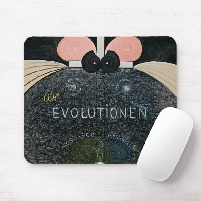 Hilma af Klint - The Evolution, 7 Musmatta (Med mus)