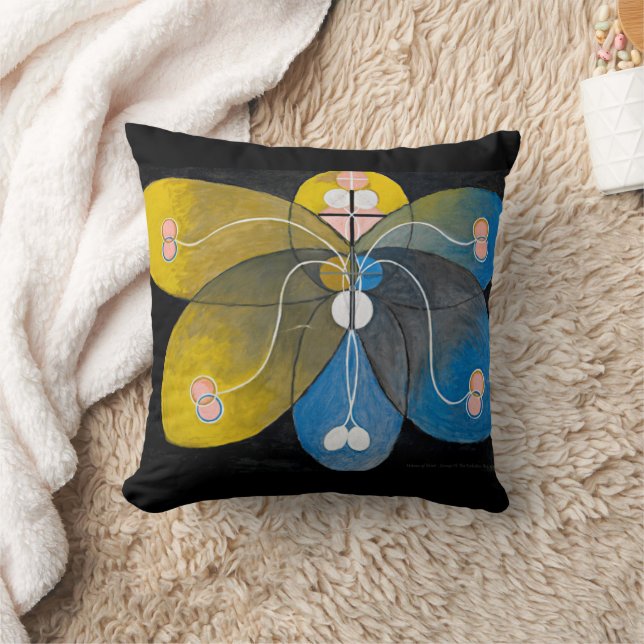 Hilma af Klint - The Evolution, 9 Kudde (Filt)