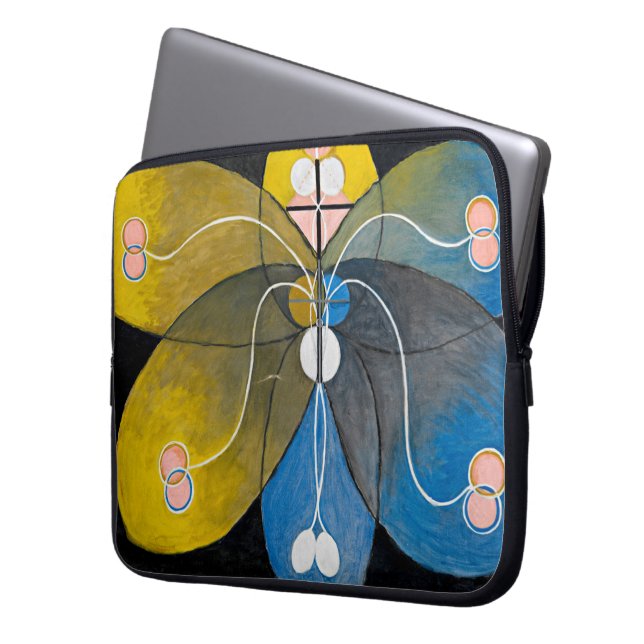 Hilma af Klint - The Evolution, 9 Laptop Fodral (Framsidan Vänster)