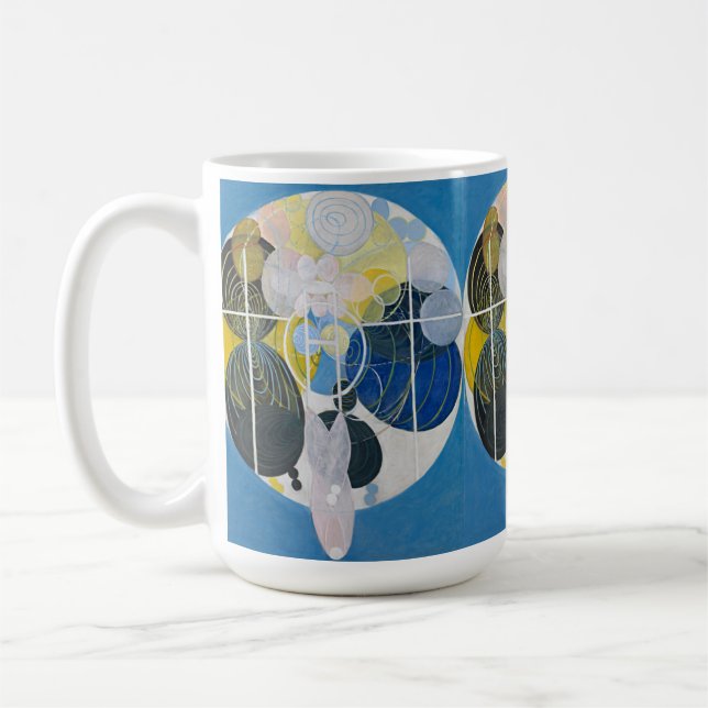 Hilma af Klint-the Large Figur Paintings Kaffemugg (Vänster)