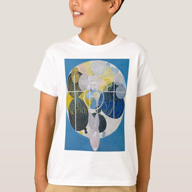 Hilma af Klint-the Large Figur Paintings T Shirt (Framsida)