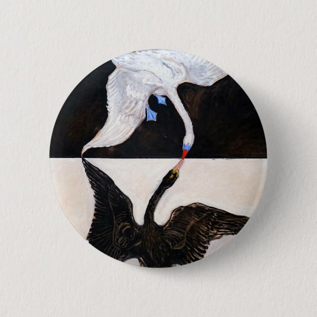 Hilma af Klint The Svan Knapp (Framsida)