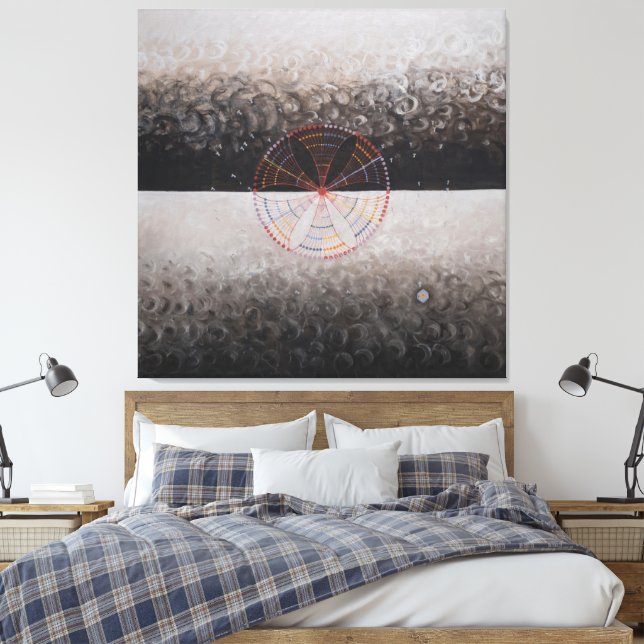 Hilma af Klint - The Swan, No. 10, Group IX-SUW  Canvastryck (Insitu (sovrum))