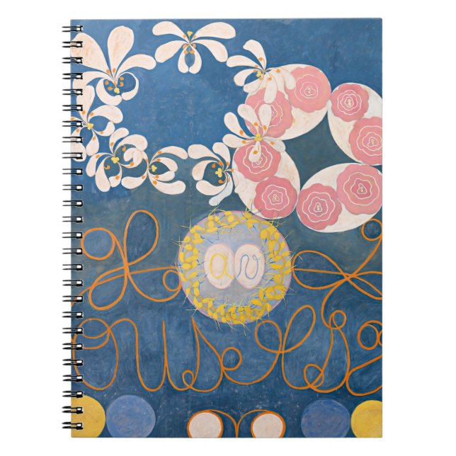 Hilma af Klint The Ten Largest Anteckningsbok (Framsidan)