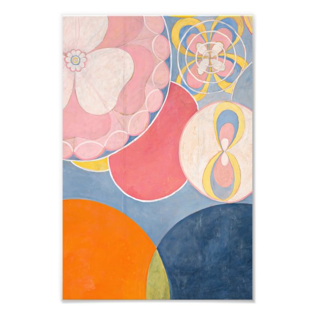Hilma af Klint The Ten Largest Fototryck (Framsidan)